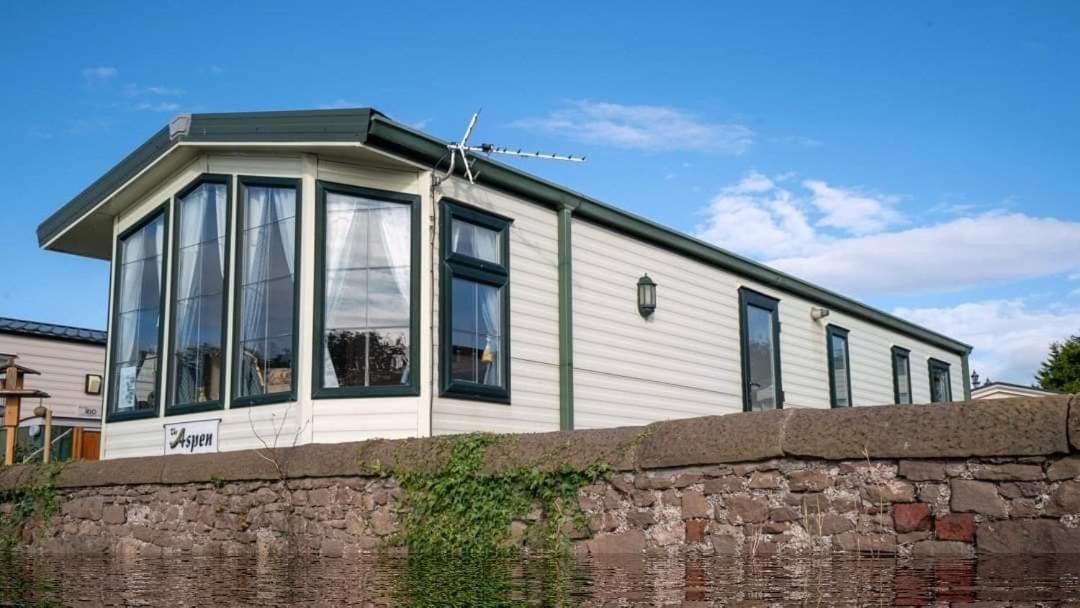 Wrights Retreat 4 Lunan View St Cyrus Caravan Park Saint Cyrus Exterior foto
